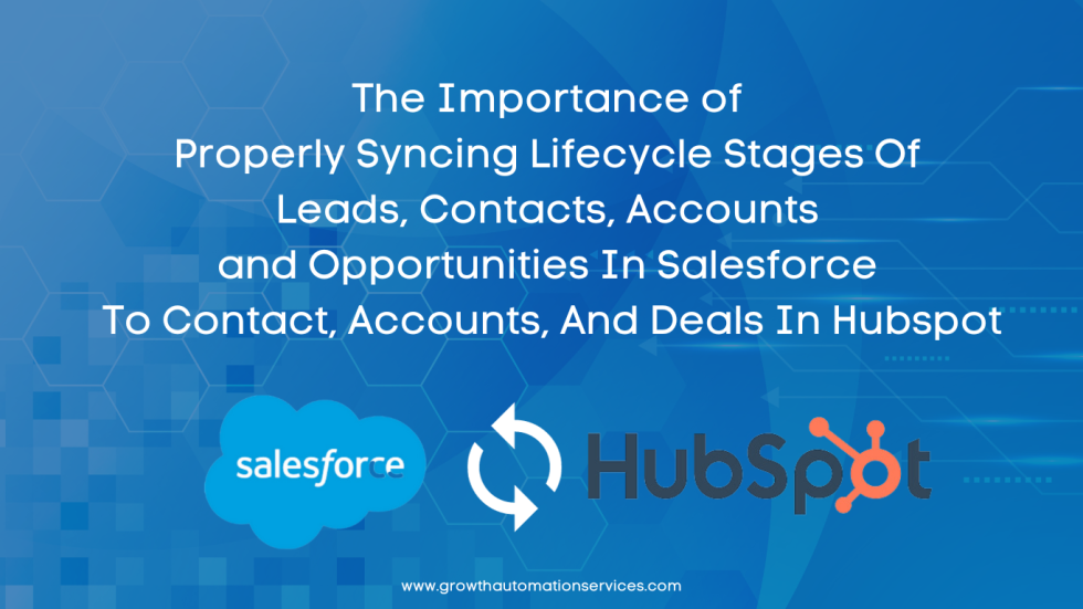 The Importance of Synchronizing Contact, Account, and Deal Lifecycles Between Salesforce and HubSpot